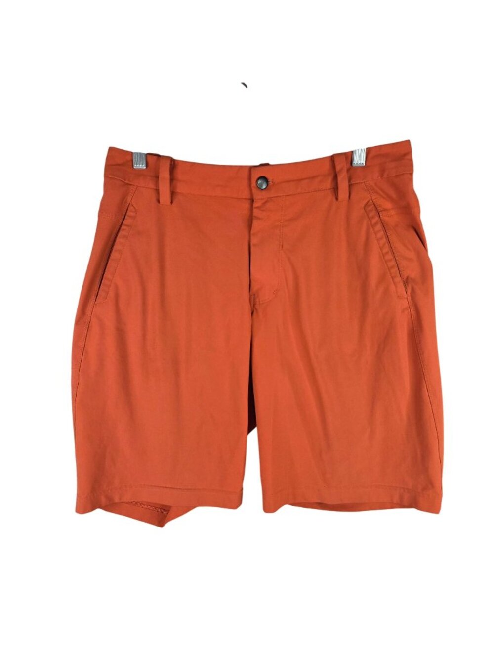 Mens Lululemon Orange Shorts Commission ABC Classic Fit Golf Athletic Chino 32